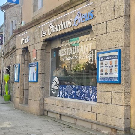 Logis Hotel Les Chardons Bleus Restaurant Le Bistrot De La Mer Roscoff Exteriör bild