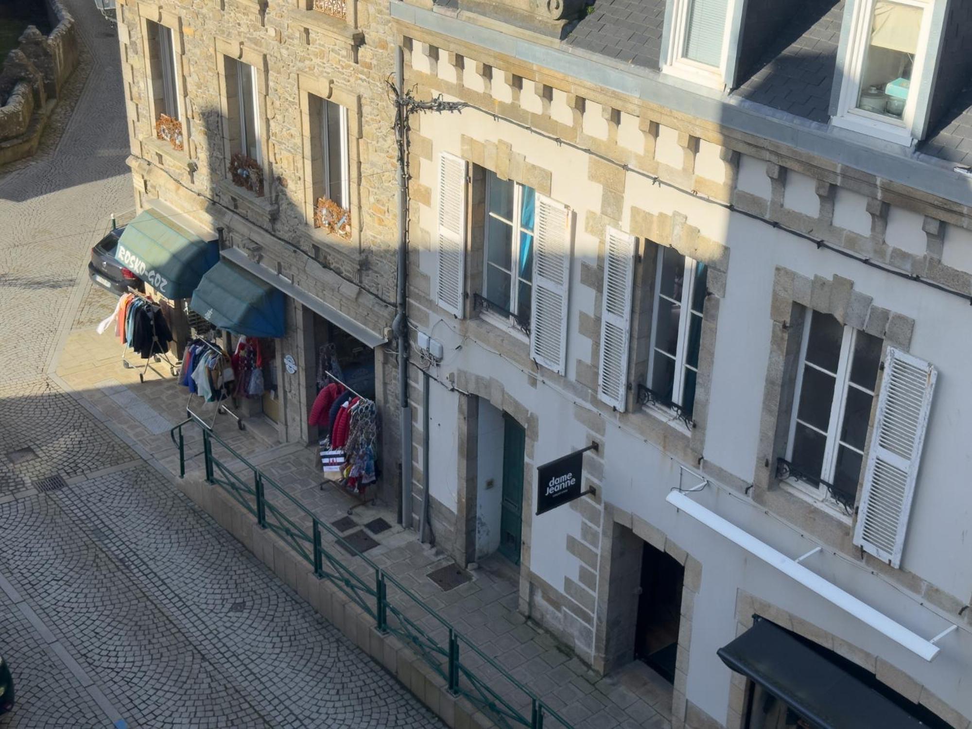 Logis Hotel Les Chardons Bleus Restaurant Le Bistrot De La Mer Roscoff Exteriör bild
